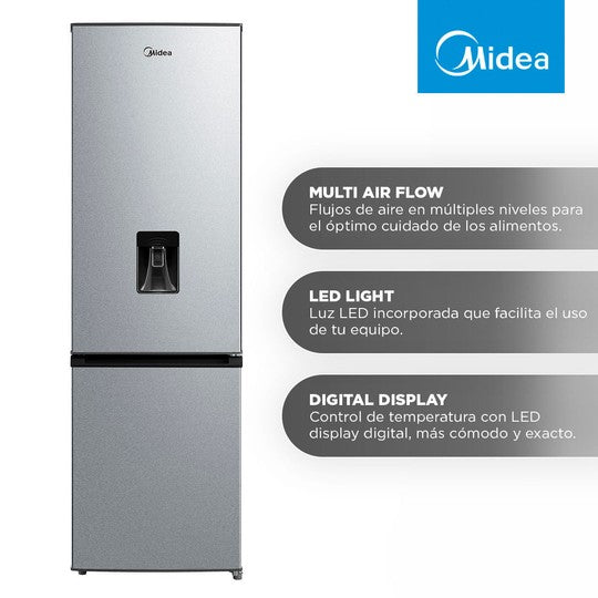 Refrigerador Bottom Freezer No Frost Light Silver 270 lts