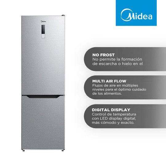Refrigerador Bottom Freezer No Frost Light Silver 310 lts