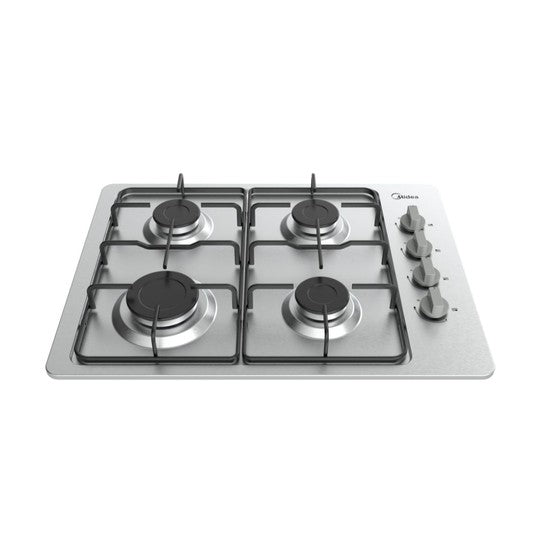Encimera a Gas 4 Quemadores Gris 60cm