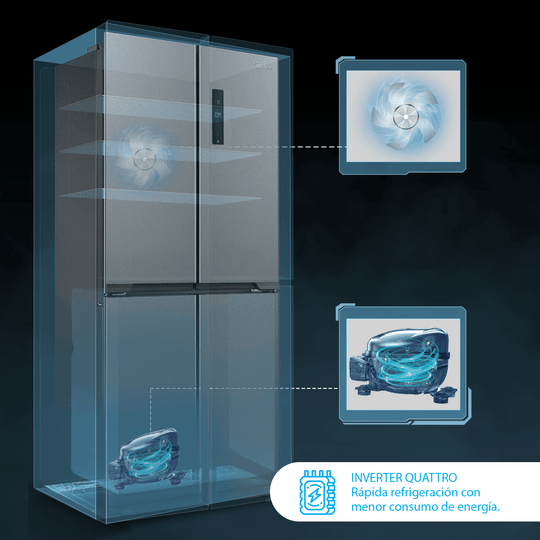 Refrigerador Multipuerta No Frost 396 lts MDRM554MTE50