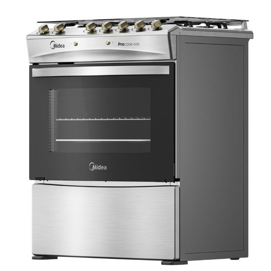 Cocina a Gas 5 Quemadores con Grill