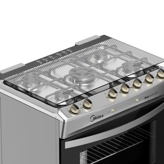 Cocina a Gas 5 Quemadores con Grill