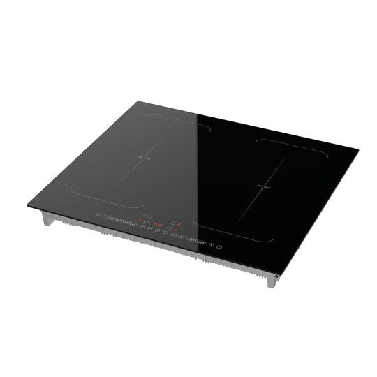 Encimera de Inducción de 4 Platos Negra