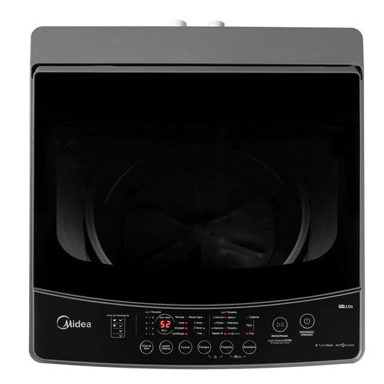 Lavadora Carga Superior Automática Gris 9,5KG
