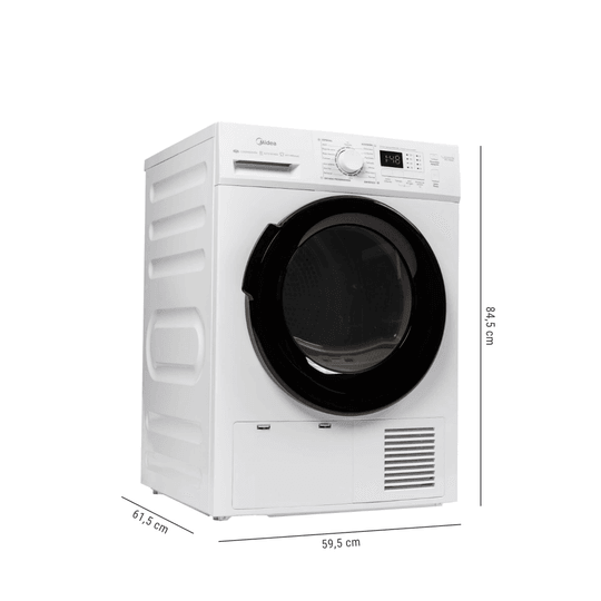 Secadora Eléctrica Condensación Blanca 9KG